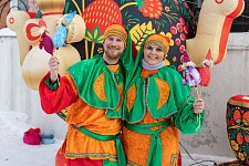 Широкая Масленица на приходе Троицкого храма