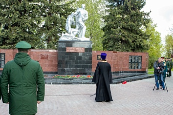 Памятный митинг в преддверии празднования Дня Победы