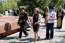 Памятный митинг в Мемориальном комплексе на Старом кладбище г. Коломна