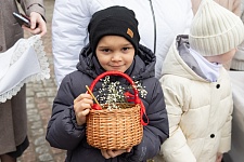 Освящение пасхальной снеди