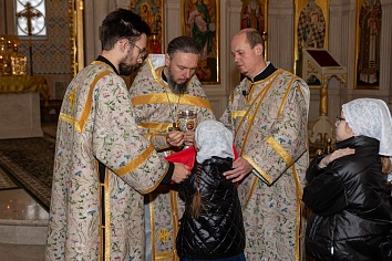 Божественная литургия в воскресенье, на неделе 22-й по Пятидесятнице