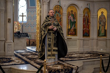 Литургия Преждеосвященных Даров и чтение канона мученику Феодору